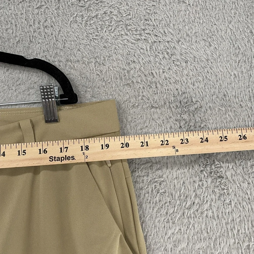 Lululemon Commission Pants Mens 38x32 Beige Stretch Chino Golf Office Work Taper